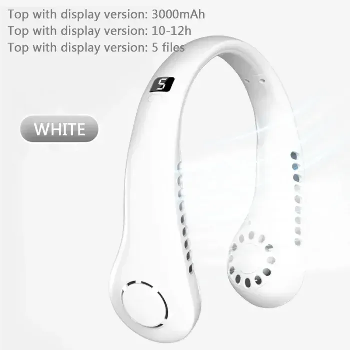 Portable Bladeless Neck Fan HL2