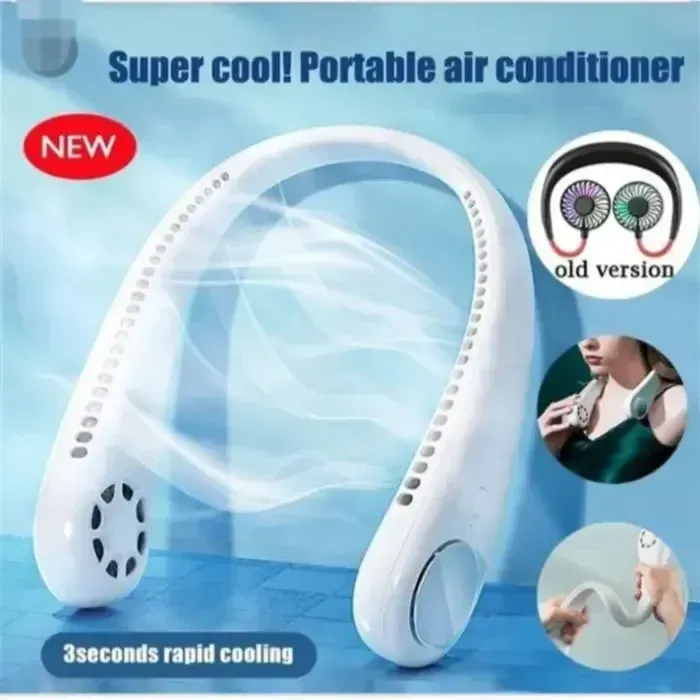 Portable Bladeless Neck Fan HL2