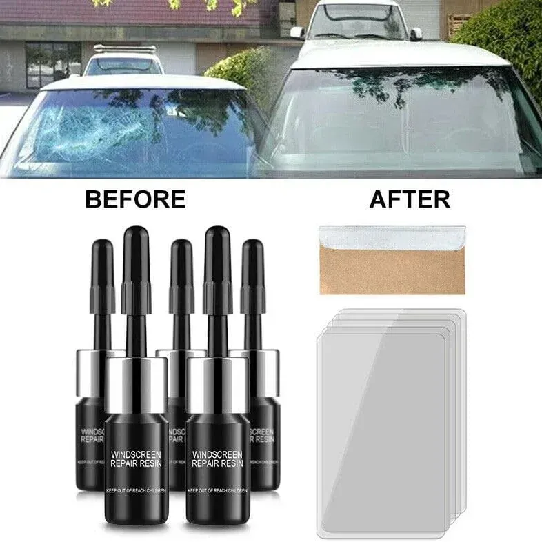 Windshield Glass Crack Repair Kit