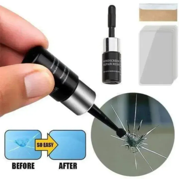 Windshield Glass Crack Repair Kit