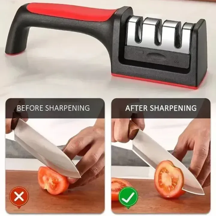 3-in-1 Kitchen Knife Sharpener