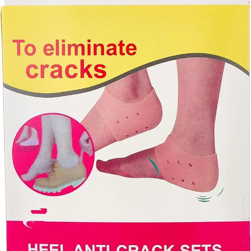 Silicone Heel Anti Crack Set