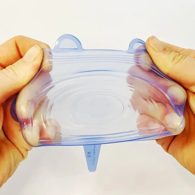 6 Pack Stretchable Silicone Bowl Covers