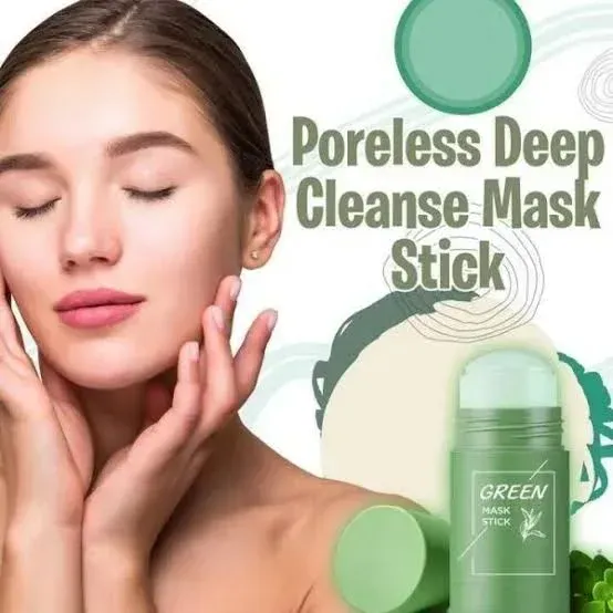 Green Tea Purifying Clay Mask Stick for Deep Cleansing