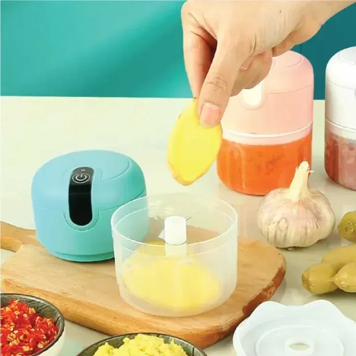 USB Portable Mini Capsule Cutter & Food Processor