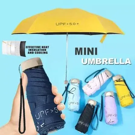 Ultra Compact Mini Pocket Umbrella with UV Protection