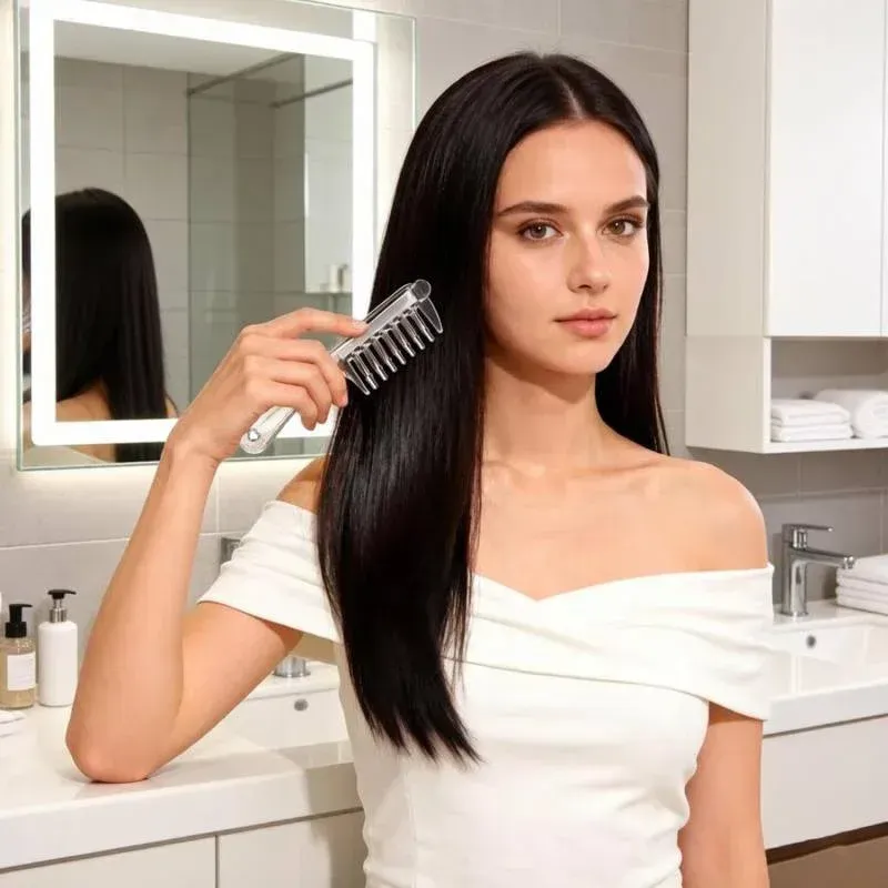 Scalp Oil Dispenser & Applicator Comb