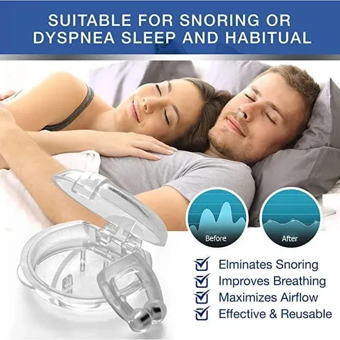 Anti-Snoring Magnetic Nose Clip