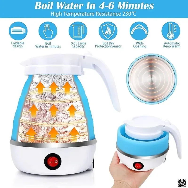 Foldable Electric Travel Kettle