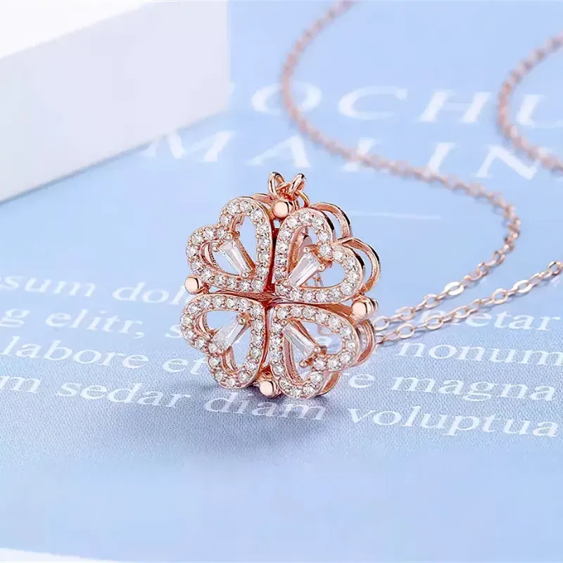 Heart & Clover Transformable Necklace