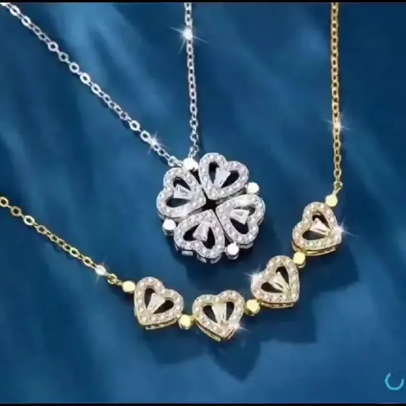Heart & Clover Transformable Necklace