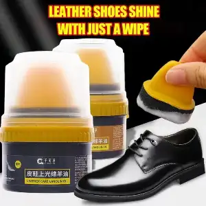 Premium Leather Nursing Cream Black for Shoes