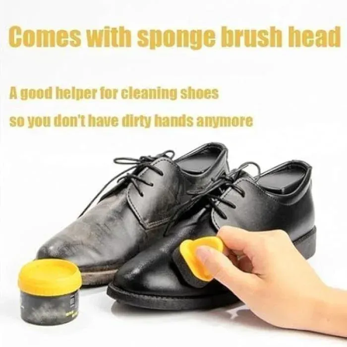 Premium Leather Nursing Cream Black for Shoes