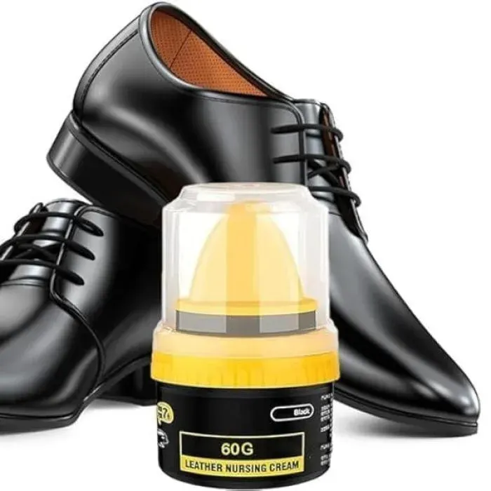 Premium Leather Nursing Cream Black for Shoes