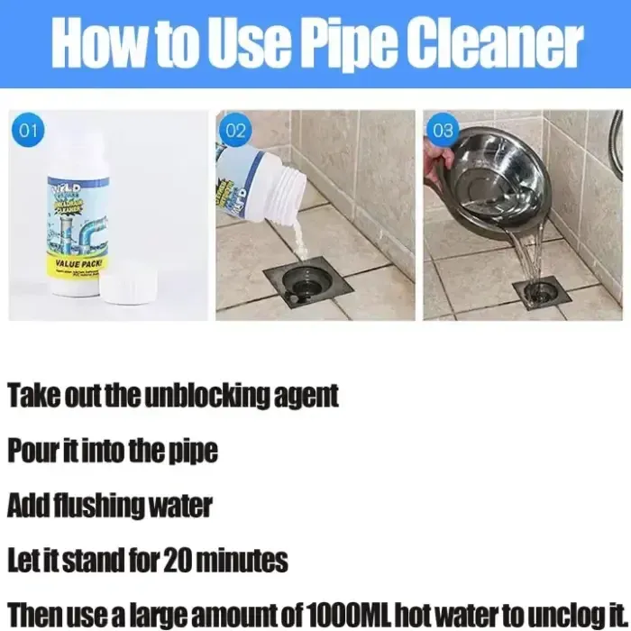 WZLD Tornado Sink & Drain Cleaner