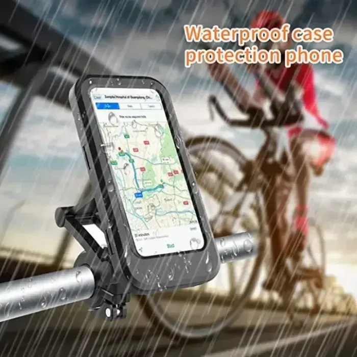 360° Waterproof Phone Holder for Bike & Motorbike