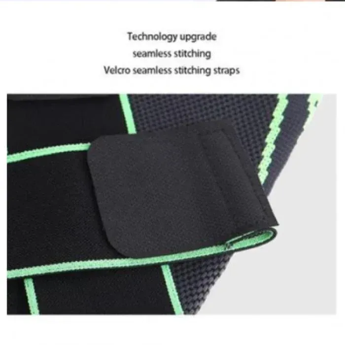 3D Elastic Knee Support Sleeve with Straps