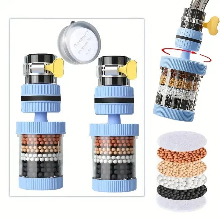 360° Water Filter & Anti-Splash Tap