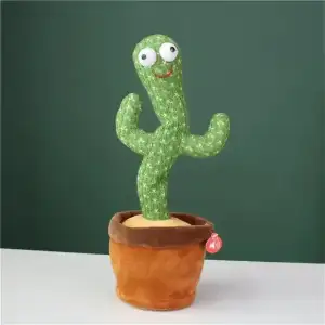 Dancing Cactus Toy - Talking & Singing Plush