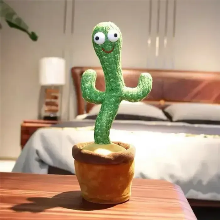 Dancing Cactus Toy - Talking & Singing Plush