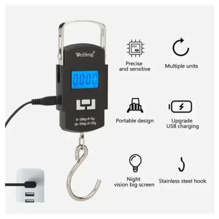 Portable Hanging Digital Weight Scale