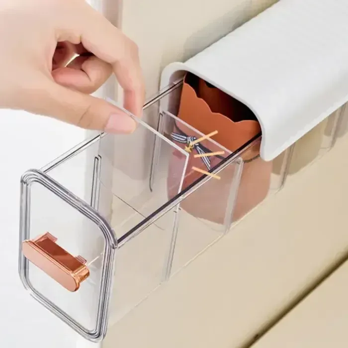 6 Slot Socks & Undergarments Organizer Box
