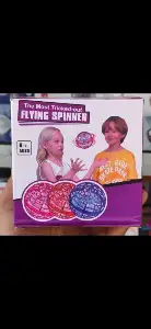 Flying Spinner Ball Toy | Hand Controlled Boomerang Flying Orb with LED Light | Kids 6+