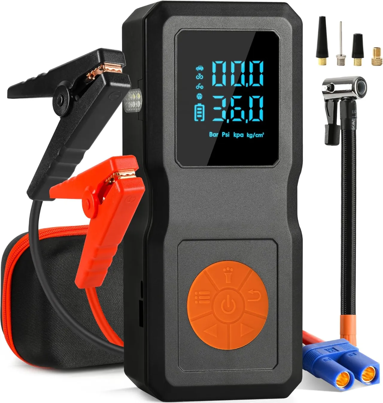 The Ultimate Roadside Companion: A Tiny Device That Jump Starts Cars, Inflates Tires, and Saves Lives