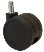 60mm PU Castor With Circlip Stem