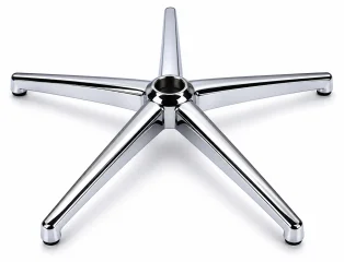 700mm Chrome Plated Steel Spider Base