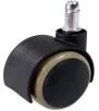 50mm PU Castor With Brown Ring