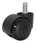 50mm PU Castor With Black Ring