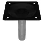 Heavy Duty Swivel Plate 235 With 60mm Chrome Tube