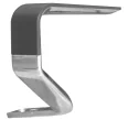 Aluminium Armrest With Inlay Pad