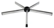 640mm Chrome Steel Base (Centre Shaft + Legs)