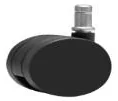 60mm Nylon Castor Un-hooded