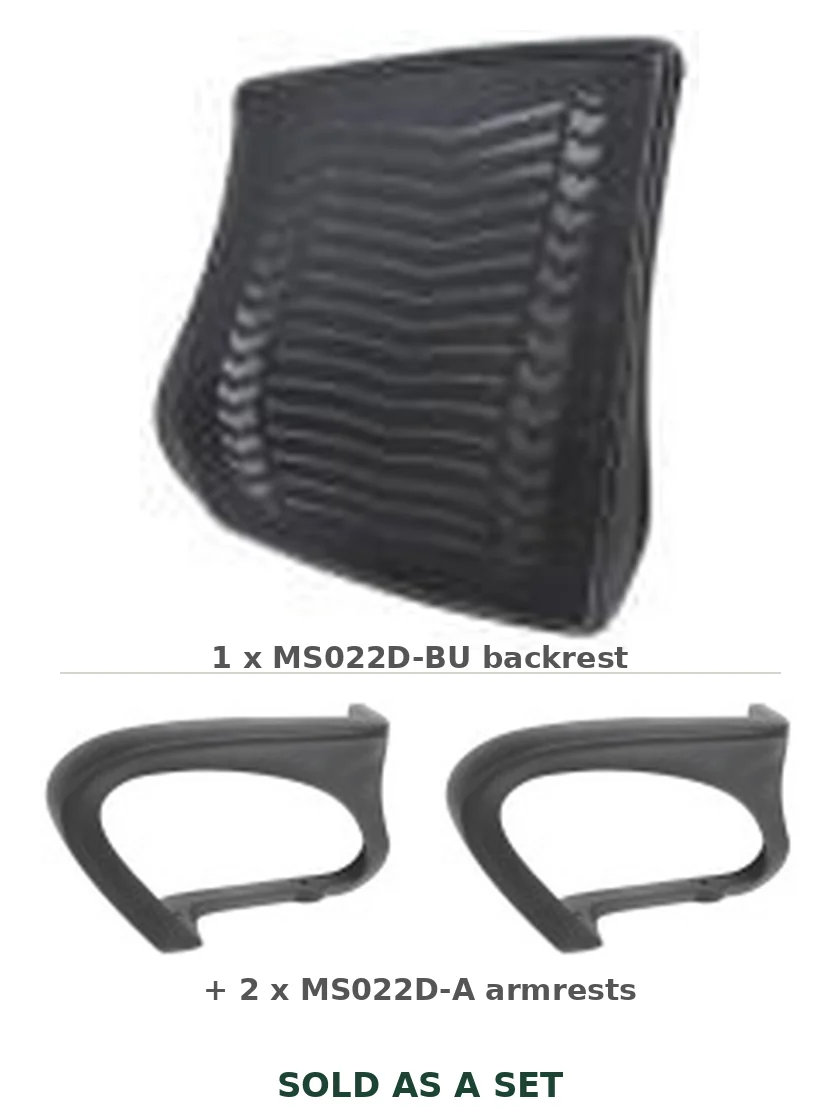 Soviet Backrest + Armrest Set (Mesh Back)