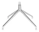 660mm Aluminium 4-Leg Base With Spindle (380mm High)
