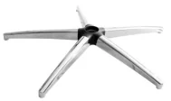 700mm Chrome Steel Base (Centre Shaft + Legs)