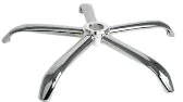 700mm Chrome Steel Base With Chrome Deco Cover