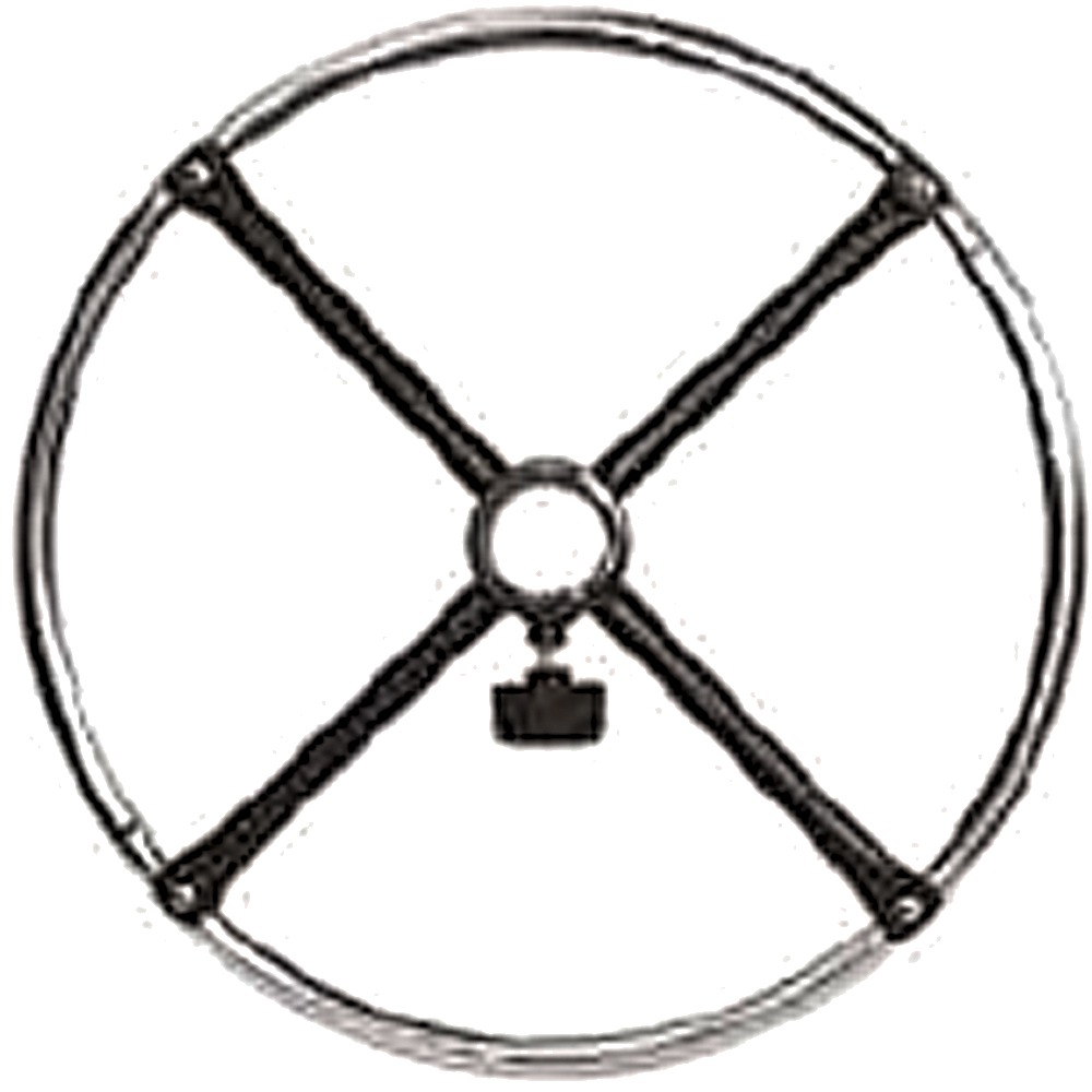 Econo Steel Footring Chrome Finish 450mm