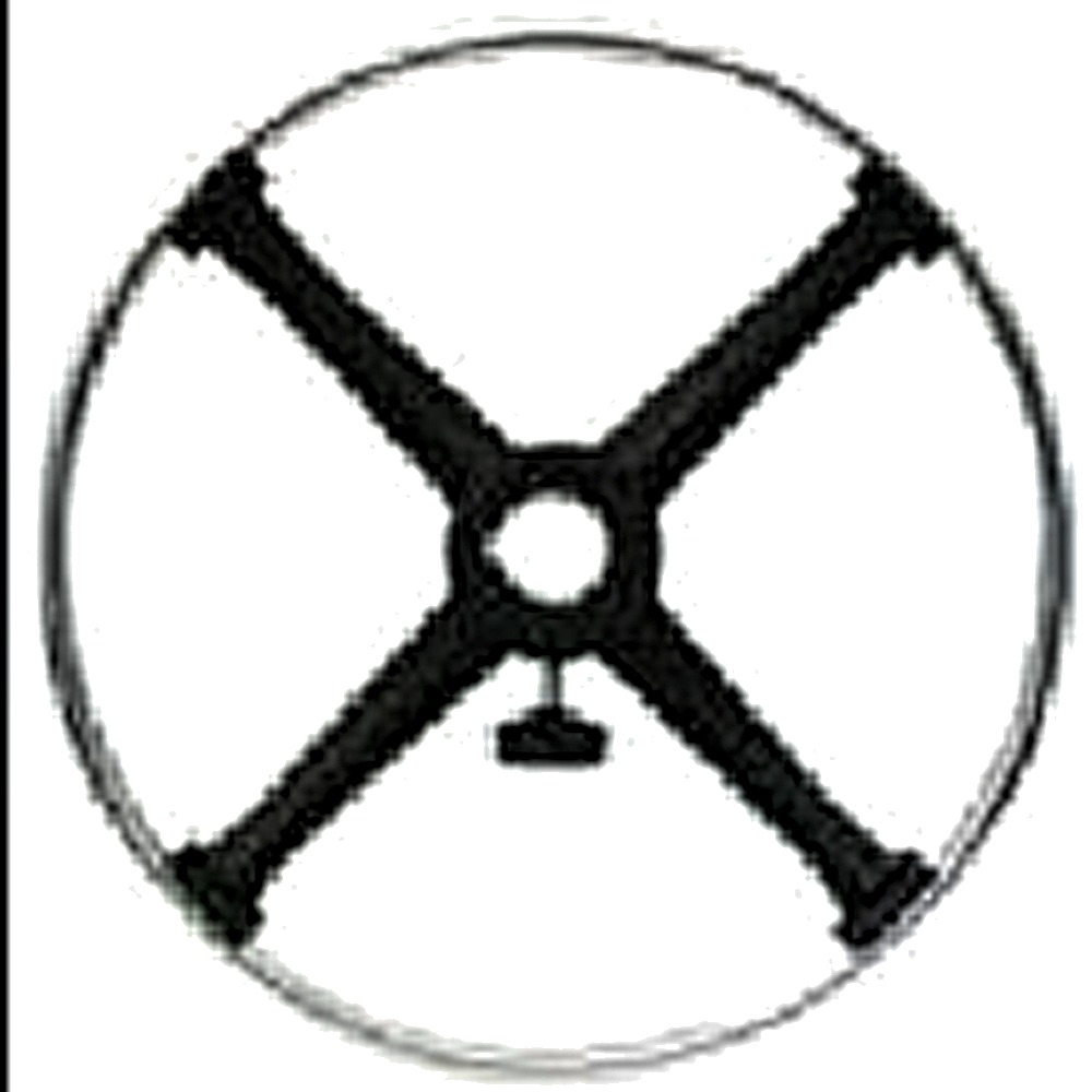 Chrome Footring With Nylon Ribs 450mm