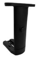 Black Height Adjustable Armrest