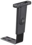 Black Height Adjustable Armrest + Steel Brkt