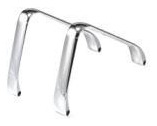 Chrome Aluminium Armrest