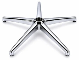 700mm Chrome Plated Steel Spider Base