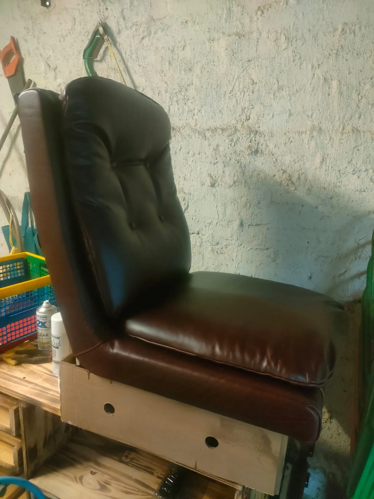 Chair reassembled