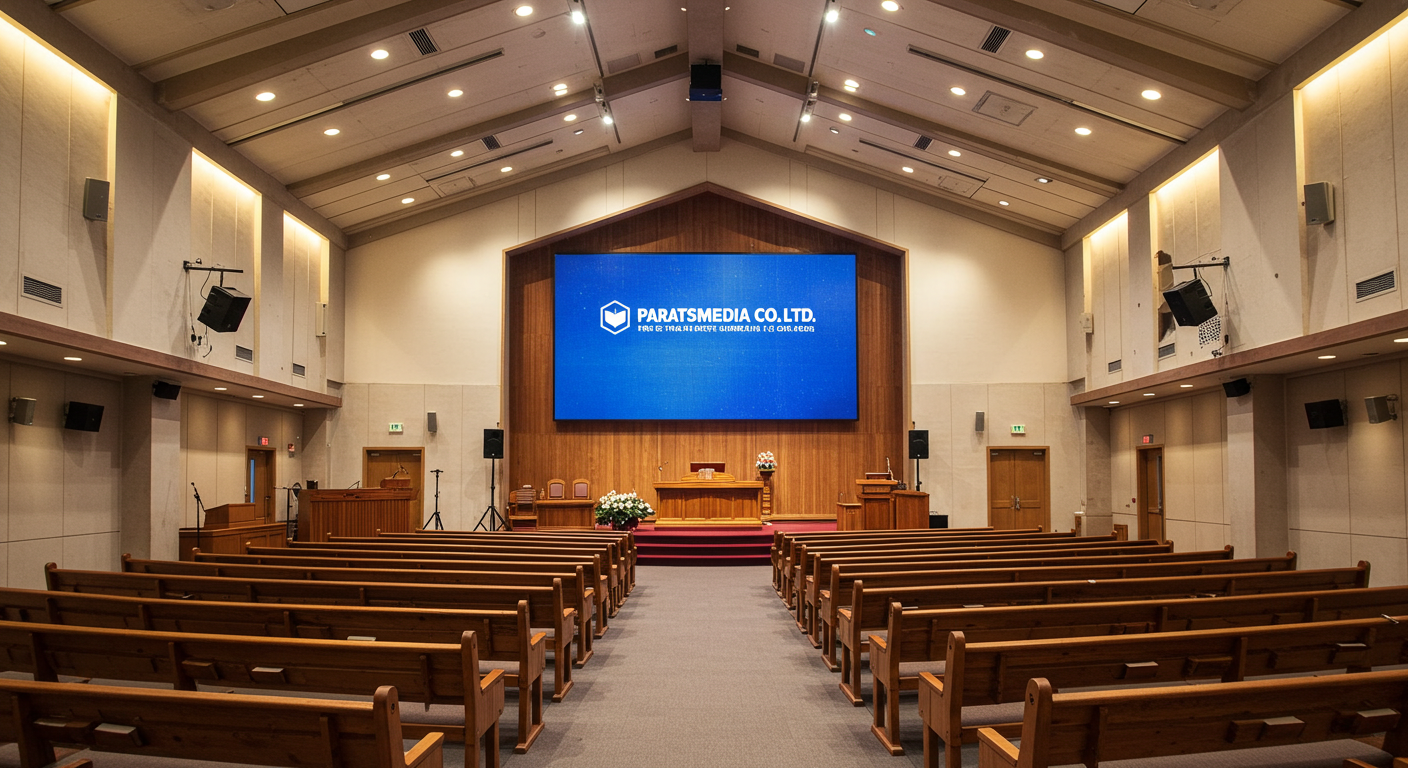 희망찬교회 본당 LED