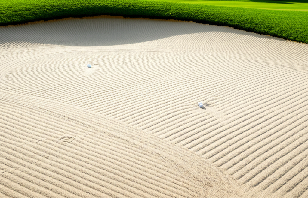 Golf course sand trap