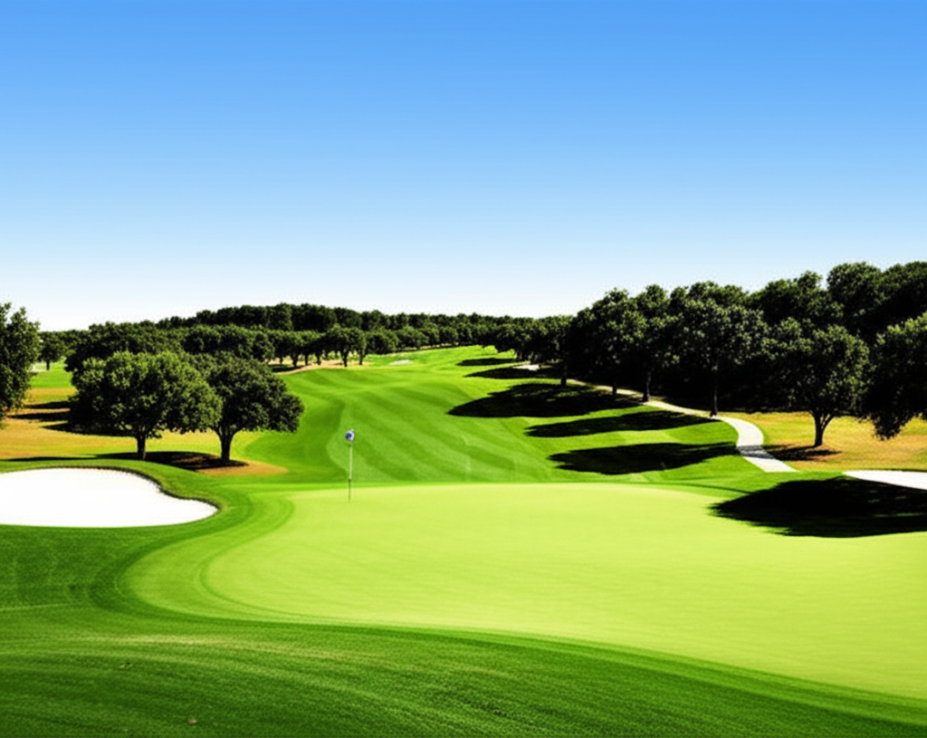 Lush green fairway at Black Bear Golf Club